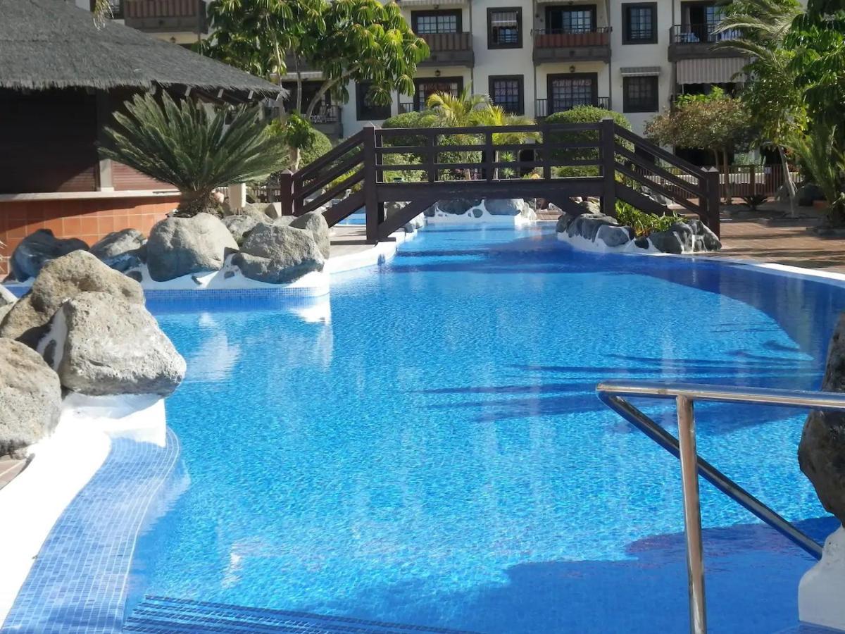Precioso apartamento con piscina junto al mar Costa del Silencio Exterior foto