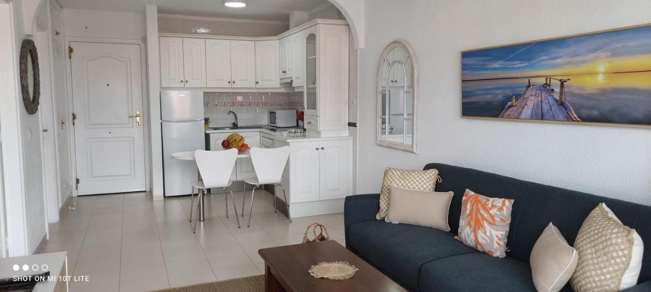 Precioso apartamento con piscina junto al mar Costa del Silencio Exterior foto
